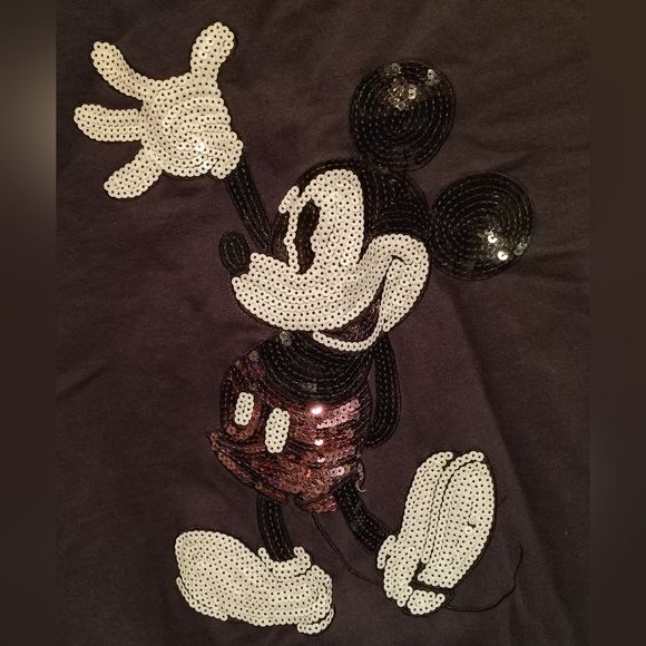 H&M Mickey Mouse Sequin Sweater - Picture 2 of 5